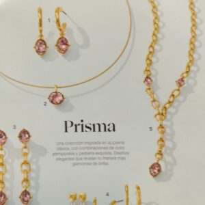 Collar Prisma · Baño Oro 18k